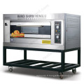 Vente chaude en acier inoxydable K266 1-Layer 2-Tray Autoportant / Tabletop Bakeries Portable Four à gaz